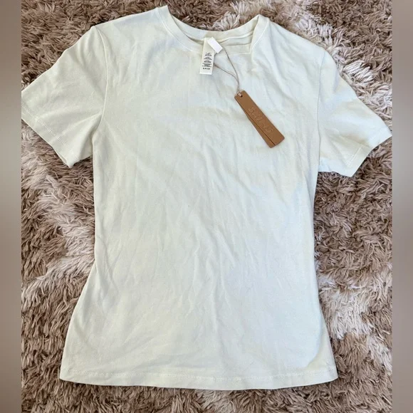 Skims Cotton Jersey Shirt - Picture 1 of 4